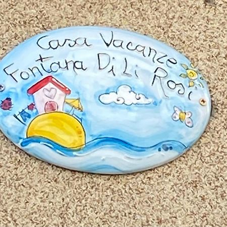 Apartament Fontana Di Li Rosi Campofranco Zewnętrze zdjęcie