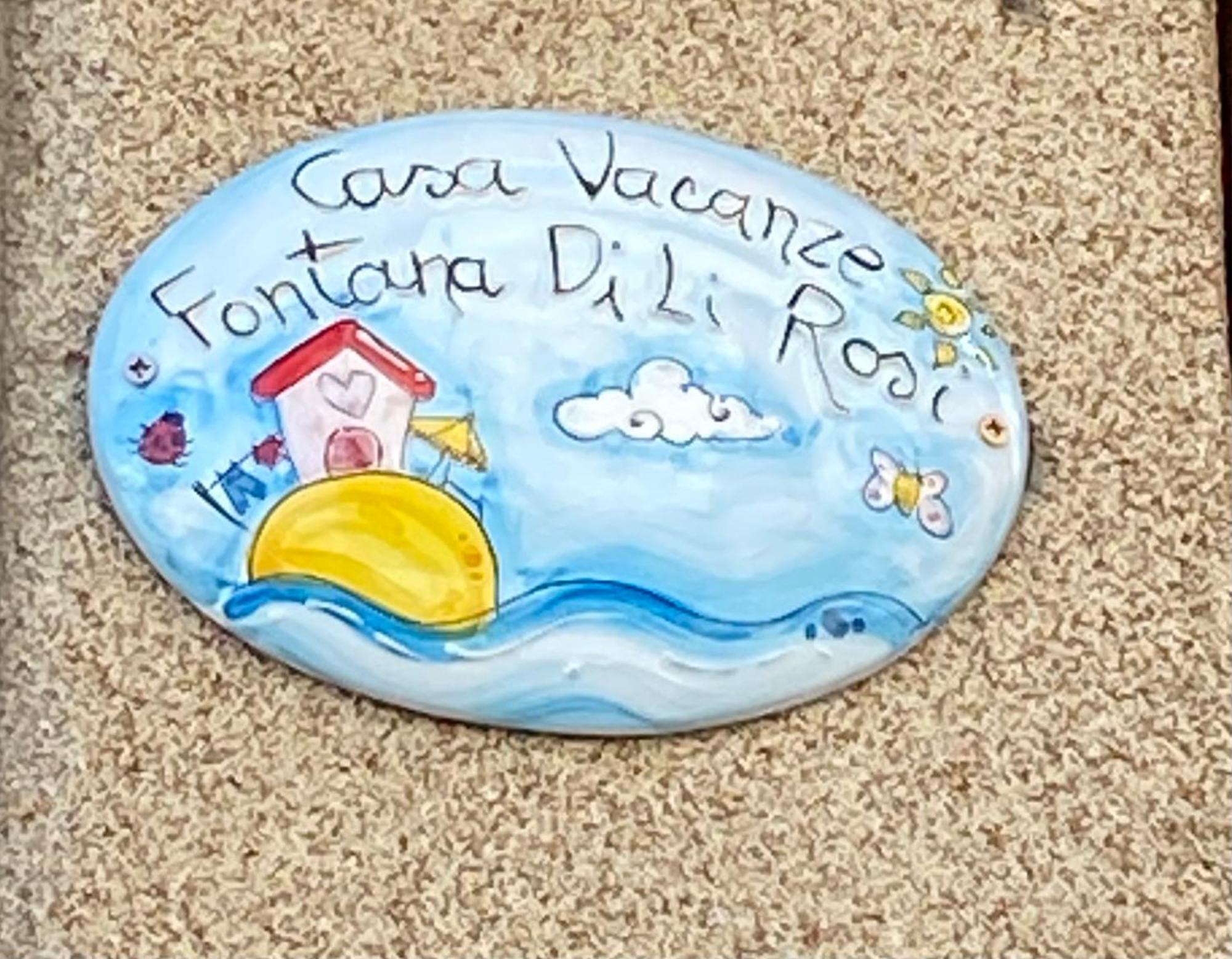 Apartament Fontana Di Li Rosi Campofranco Zewnętrze zdjęcie